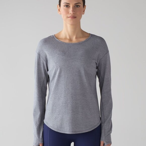 Lululemon Lost In Pace Long Sleeve Size M - Picture 10 of 14